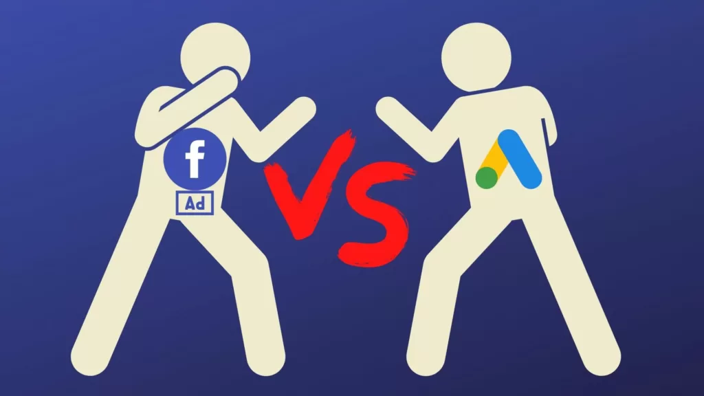 google vs facebook ads